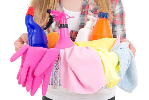 Professional cleaning service booking confirmation