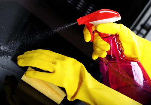 A cleaner resolving a service issue as part of a formal complaint procedure