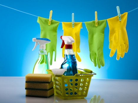 Curtain cleaning for a residential room with tall windows in Richmond
