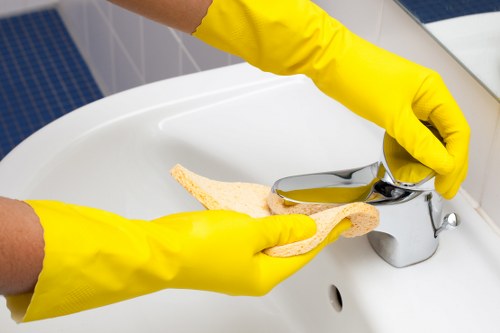 PCI-compliant cleaner payment processing concept for Richmond upon Thames